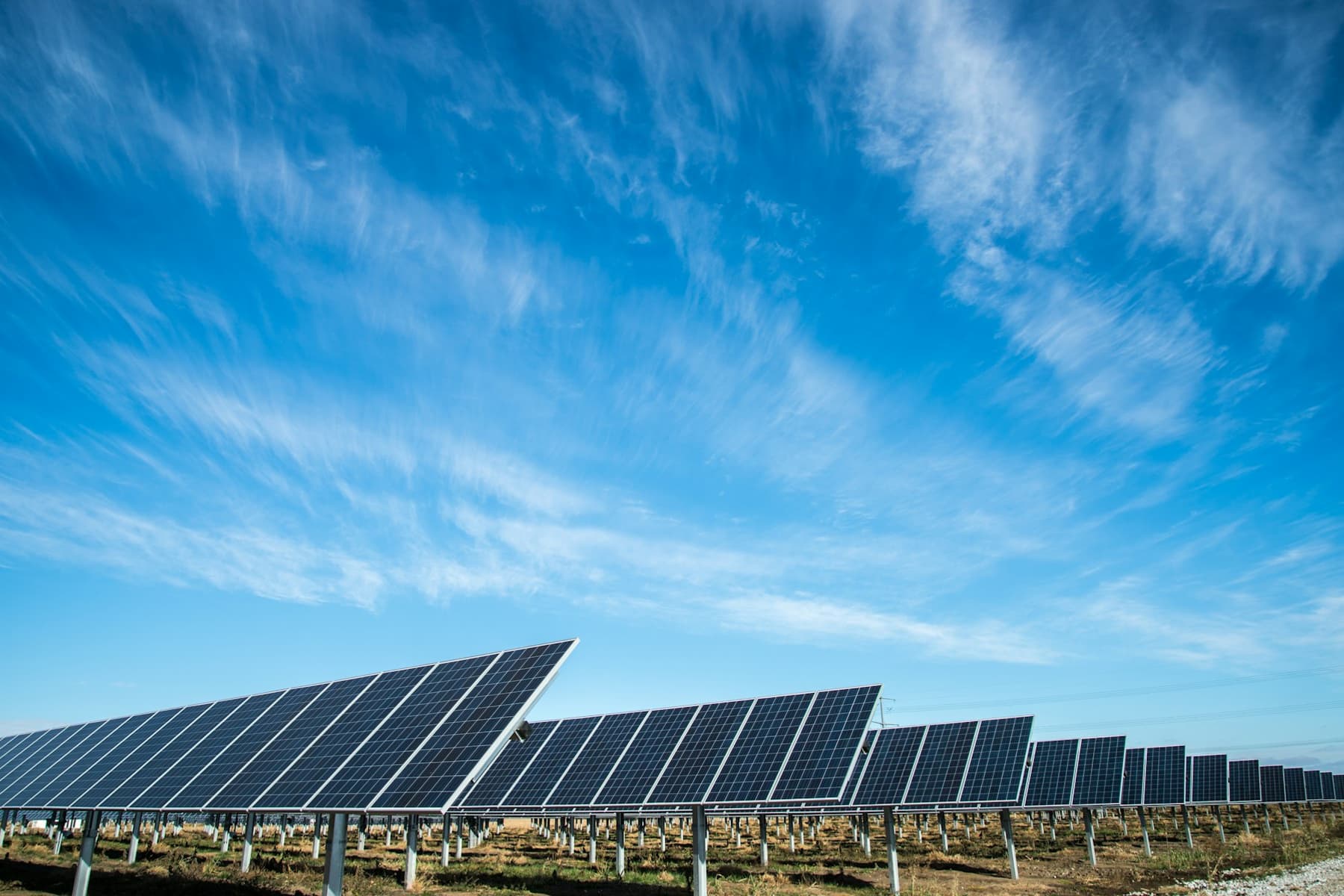 Usina fotovoltaica em operacao